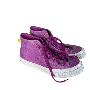 Purple High-Top Converse